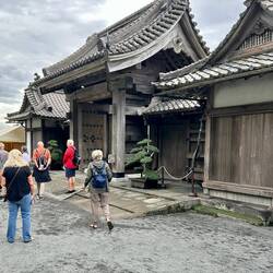 Entrance gate into the Sengan-en Garden.