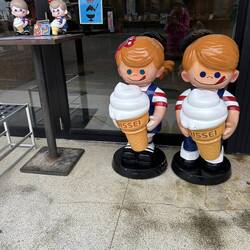 More ice cream cones for sale.