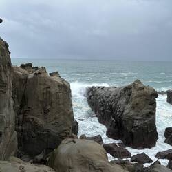 Close up view from the observation platform.
