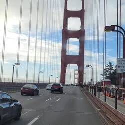 Wieder über die Golden Gate