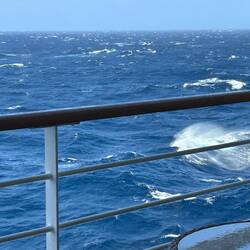 Looking out from our verandah.