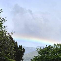 Schöner Regenbogen 🌈 am Morgen