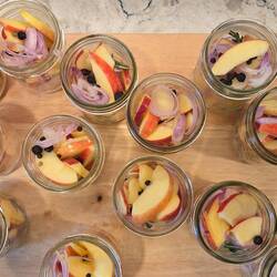 Pickling apples
