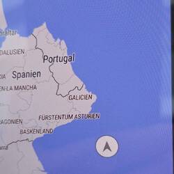 Immer der Küste entlang