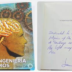 My physiotherapist gifted me a copy of his book with a beautiful dedication to me.