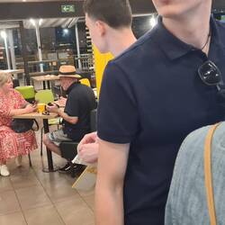 Spotted BigR and his lumber