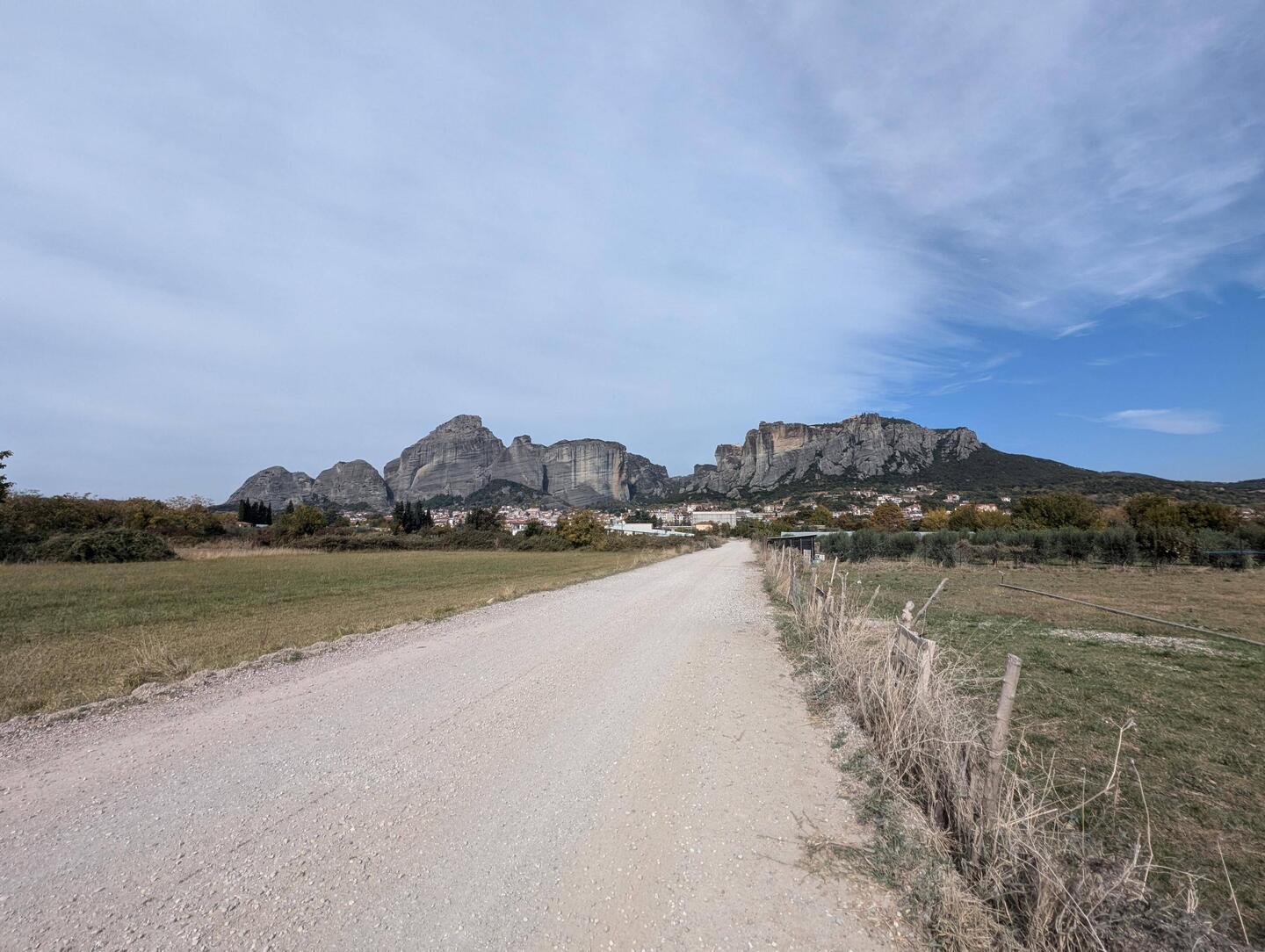 Meteora Felsen hinter Kalambaka