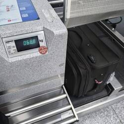 69kg waren für 3 Koffer erlaubt