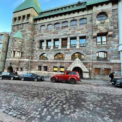 Funky building next door