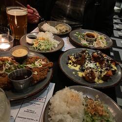 We ordered too much food