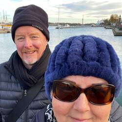 Selfie on the waterfront