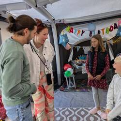 Mit Geburtstagsgästen 🥰