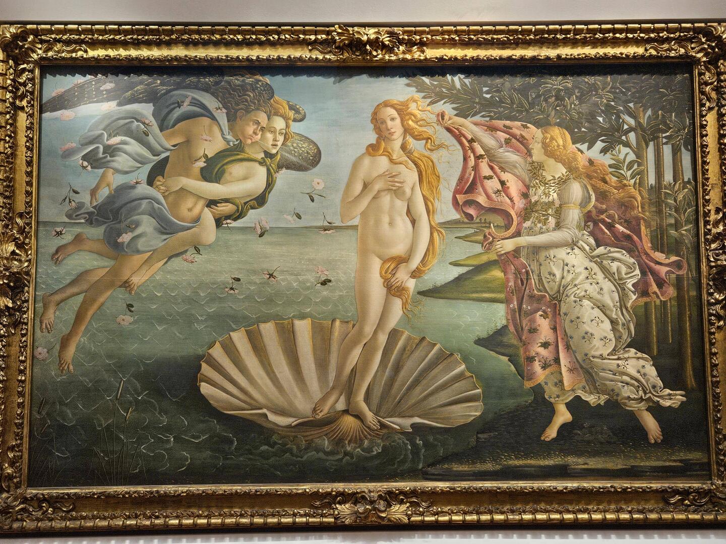Birth of Venus, Sandro Botticelli