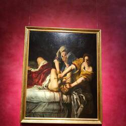 Judith Slaying Holofernes, Artemesia Gentileschi