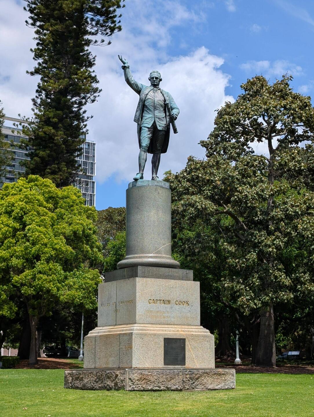 Captain Cook im Hyde Park
