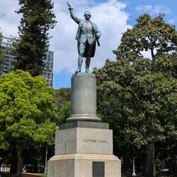 Captain Cook im Hyde Park