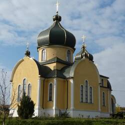 Die Kirchen hier sind alle wunderschön. Diese wurde gerade restauriert.