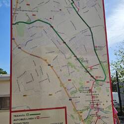 Plan des öffentlichen Nahverkehrs 🚋