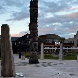 Lake Taupo Maori Wahrzeichen