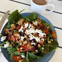 Sweet potatoes salad .. yummy