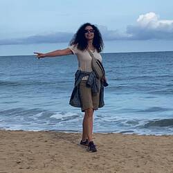 Das erste Mal sehen wir das Meer