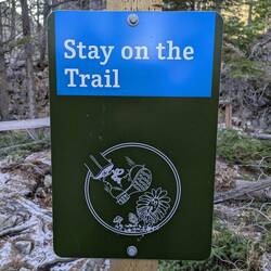 Wichtig im Banff Nationalpark