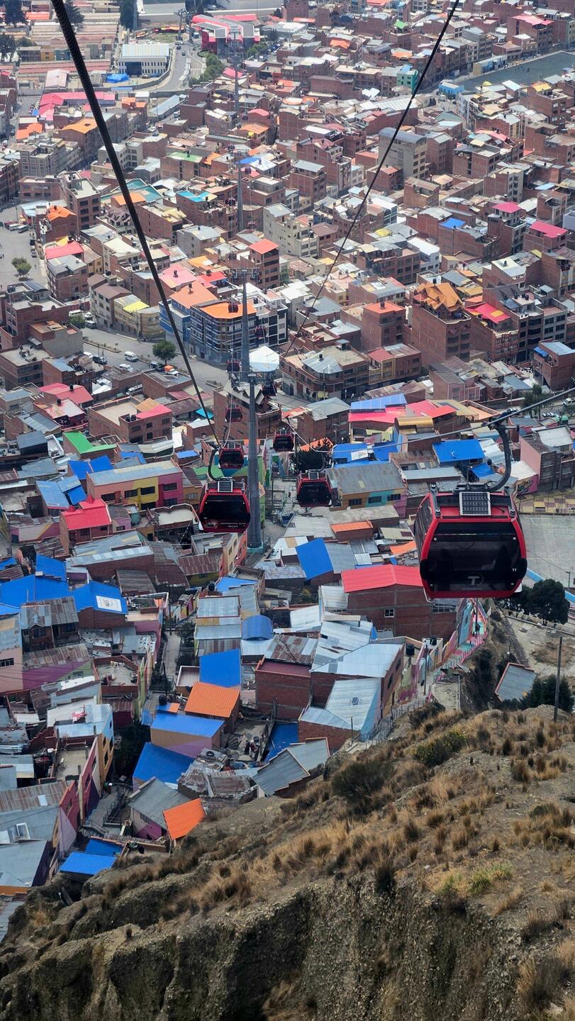Up to El Alto with the teleférico🚊