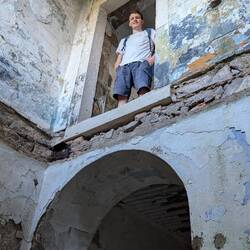 Der Boden ist eingestürzt