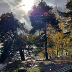 Wieder Sonne und dann wieder Regen