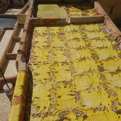 Hier trocknet es in der Sonne