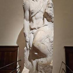 St Mark...unfinished sculpture of Michelangelo