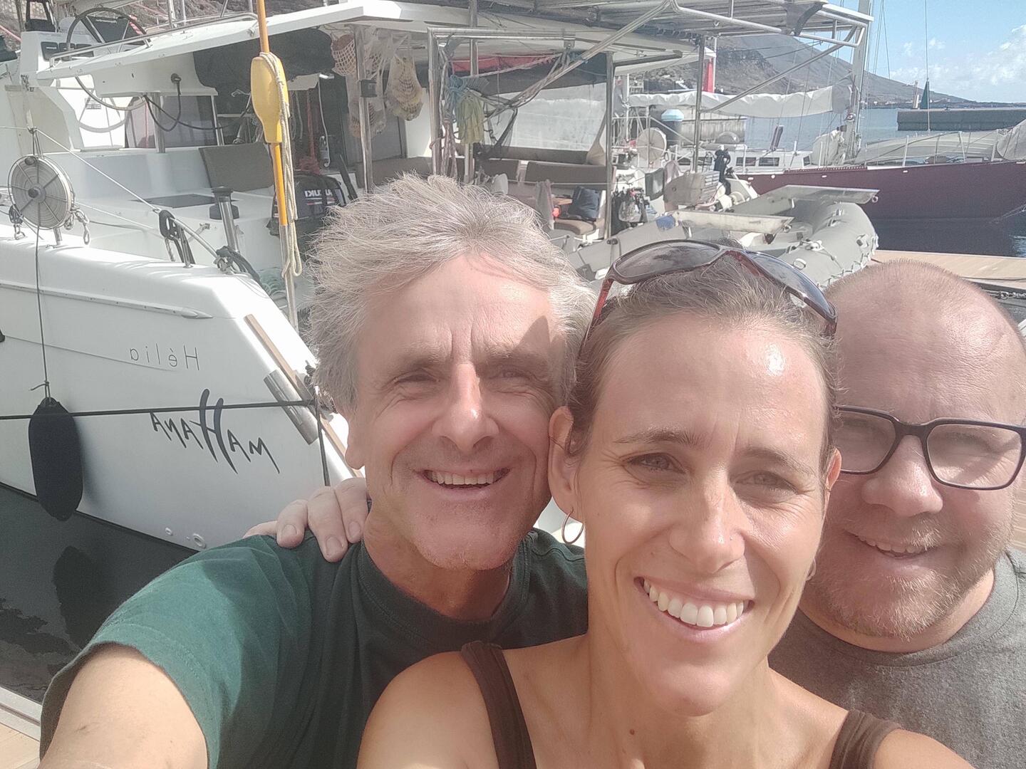 Laura, Jan und ich