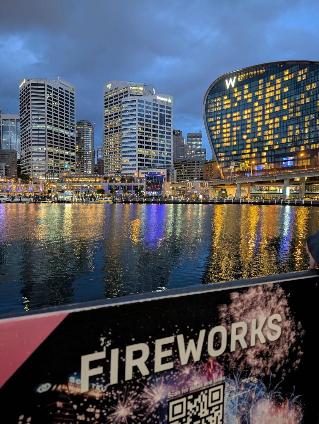 Feuerwerk am Darling Harbour