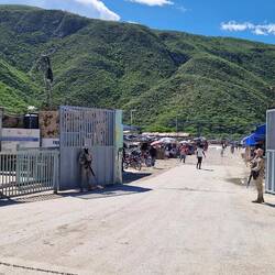 Grenze zu Haiti