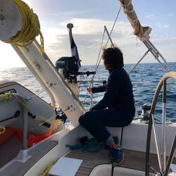 Daily occupation: setting the fishing line (nothing yet today)