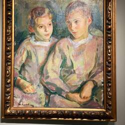 Johanna and Clara by Magnus Enckell