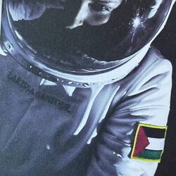 A still from the video A Space Exodus