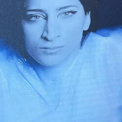 The opera singer Nour Darwish from As If No Misfortune Had Occurred in the Night