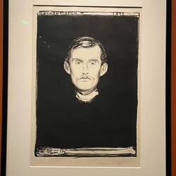 Self-Portrait by Edvard Munch