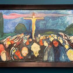 Golgotha by Edvard Munch