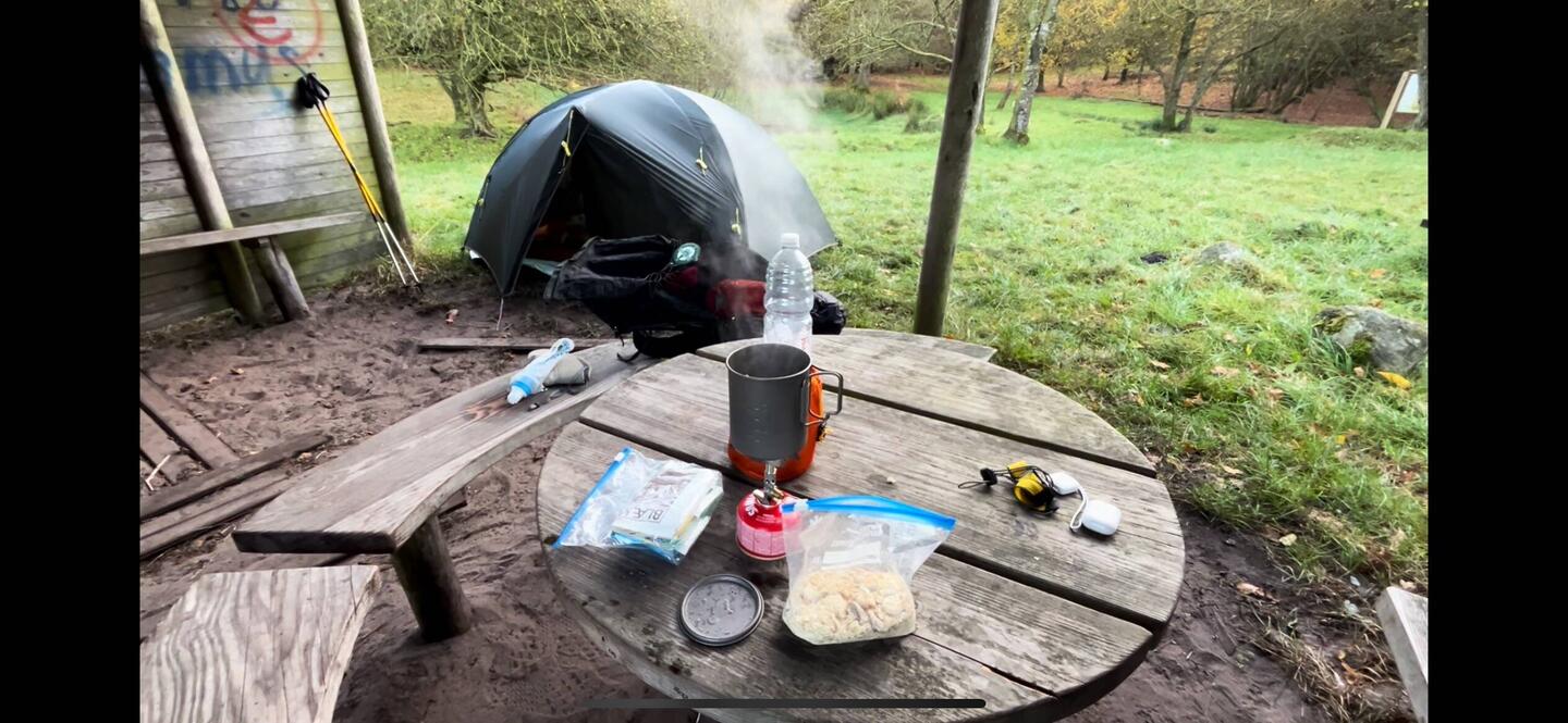 Guten Morgen Kaffee in der Fröruper Schutzhütte