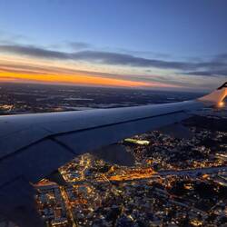 Landeanflug auf Helsinki