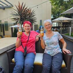Wenigstens mal schon ein Platz im Hotel