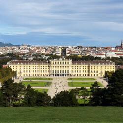 View from the Gloriette ... Schloss Schönbrunn — Vienna, Austria.