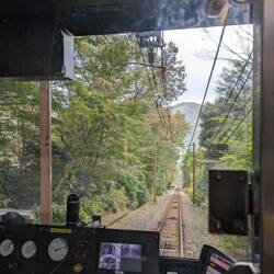 Mit der Standseilbahn nach oben