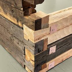 meticulous restoration of damaged wood