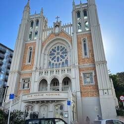 Kirche und Finger 🤪 in Wellington