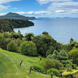 Aussicht von der Lodge