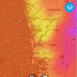 windstärke 7 da draussen. Aber....