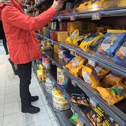 Knäckebrot wo das Auge hinschaut